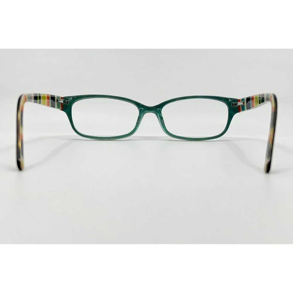 Kate Spade Eyeglasses Womens Brown Teal Lucyann 0X77 Striped 135